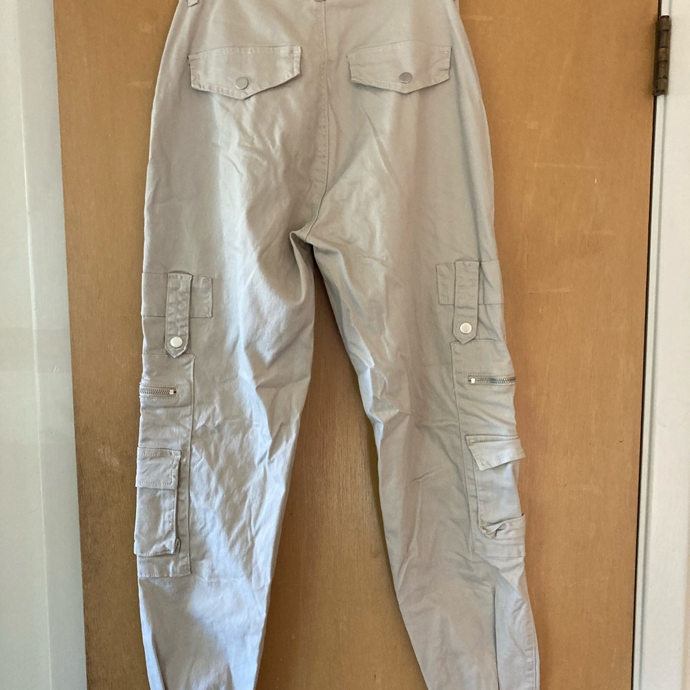 NWT American Bazi Ivory Cargo Joggers - Picture 6 of 7